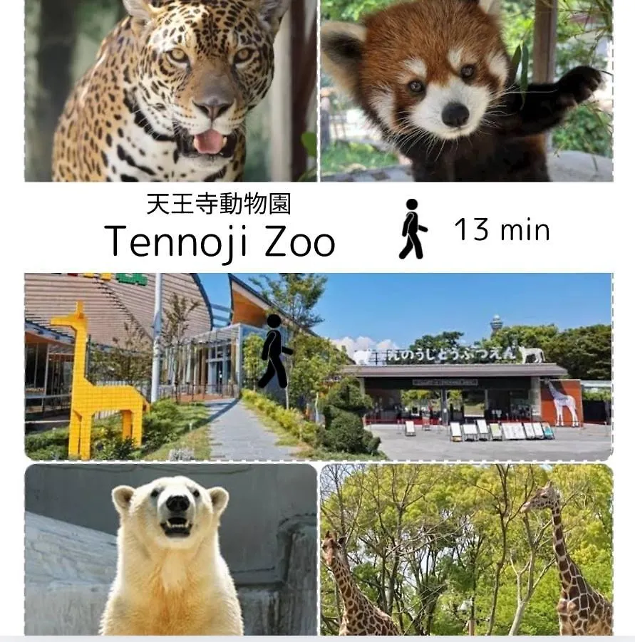 Appartamento Guest House Haraya 大国町駅より徒歩3分 Osaka Giappone